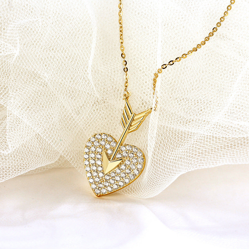 HEART SHAPED NECKLACE|